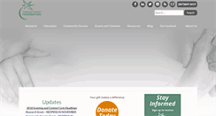 Desktop Screenshot of massagetherapyfoundation.org